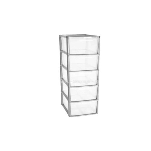 Platinum 5 Drawer Plastic A4+ Tower