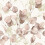 Muriva Muriva Eucalyptus Blush Wallpaper Metallic Gold Effect Leaves Feature Wall 1