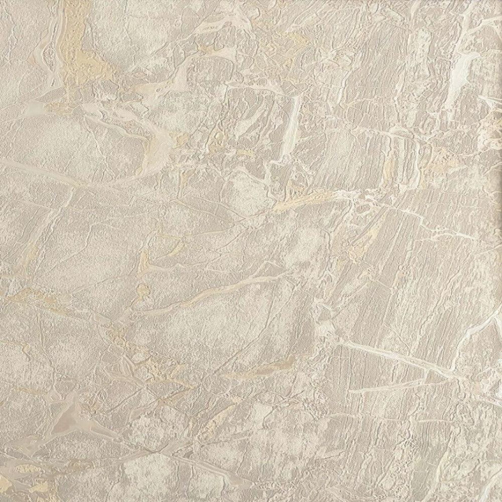 Rasch Vasari Enzo Taupe Marble Wallpaper Metallic Heavyweight Textured Vinyl