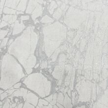 Rasch Vasari Enzo Silver Marble Wallpaper Metallic Heavyweight Textured Vinyl