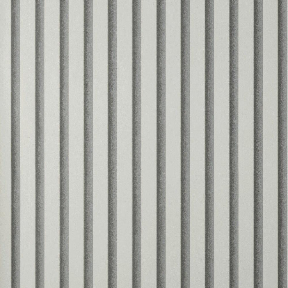 Fine Decor Acoustic Wood Panels Light Grey Wallpaper Modern Stylish