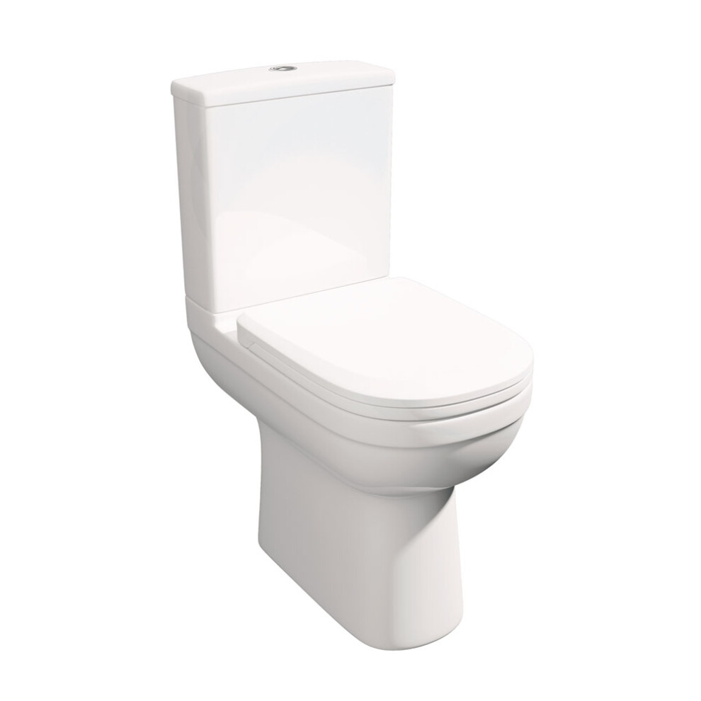 Raised Height Toilet - Includes Pan, Cistern & Soft Close Seat