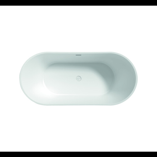 Freestanding Modern Double Ended Bath 1700mm - Rose By Voda Design 1