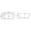 Freestanding Modern Double Ended Bath 1700mm - Duke By Voda Design 6
