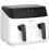 EMtronics EMtronics Double Basket Air Fryer 9 Litre with 99 Minute Timer - White 4