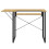 Dart Sewing Machine Table With Folding Top In Charcoal Black / Ashwood 9