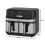 EMtronics EMtronics Double Basket Air Fryer 9 Litre with 99 Minute Timer - Stainless Steel 5