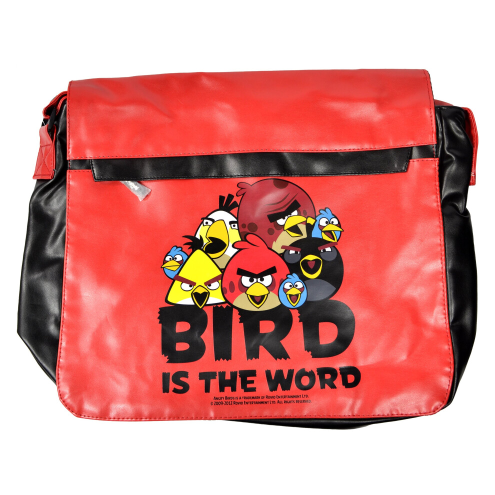 Angry Birds The Bird is The Word Shoulder Airline Bag