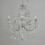 Litecraft Madonna Chrome Chandelier 5 Arm 5