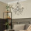 Litecraft Madonna Chrome Chandelier 5 Arm 2