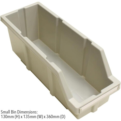 Seville Classics 8 Tier Commercial Racking with 42 Storage Bins 2