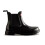 Tepe (Women's UK 6) Women's Pull On Black Gloss Ankle Chelsea Boots 3