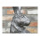 Large Grey Hare | Highly Textured Resin Ornament 6