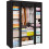 Fabric Canvas Wardrobe Fabric Clothes Organizer Hanging Rail Storage 6
