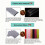 Canvas Fabric Wardrobe Storage Hanging Rail Shelf Foldable Portable 5