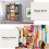 Canvas Fabric Wardrobe Storage Hanging Rail Shelf Foldable Portable 8