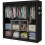 Portable Wardrobe Shelf Clothes Storage Organizer with 4 Hanger Rails 5