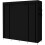 Portable Wardrobe Shelf Clothes Storage Organizer with 4 Hanger Rails 2