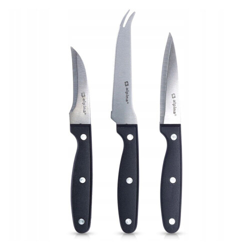 Alpina Alpina Deluxe 3 Piece Small Kitchen Knife Set 1