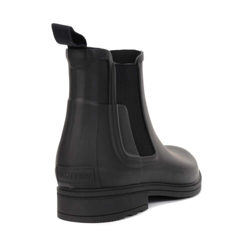 Hunter () Men's Refined Rubber Casual Pull-On Chelsea Boots 2