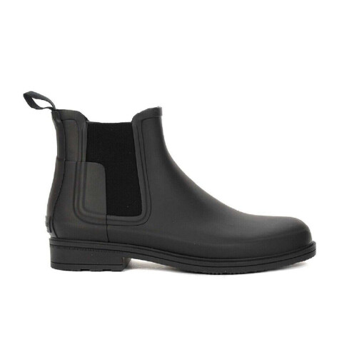 Hunter () Men's Refined Rubber Casual Pull-On Chelsea Boots 1