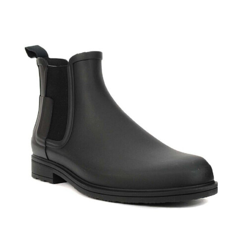 Hunter () Men's Refined Rubber Casual Pull-On Chelsea Boots