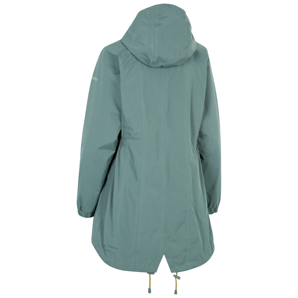 Trespass (8, Spruce ) Womens Waterproof Jacket - Daytrip Green
