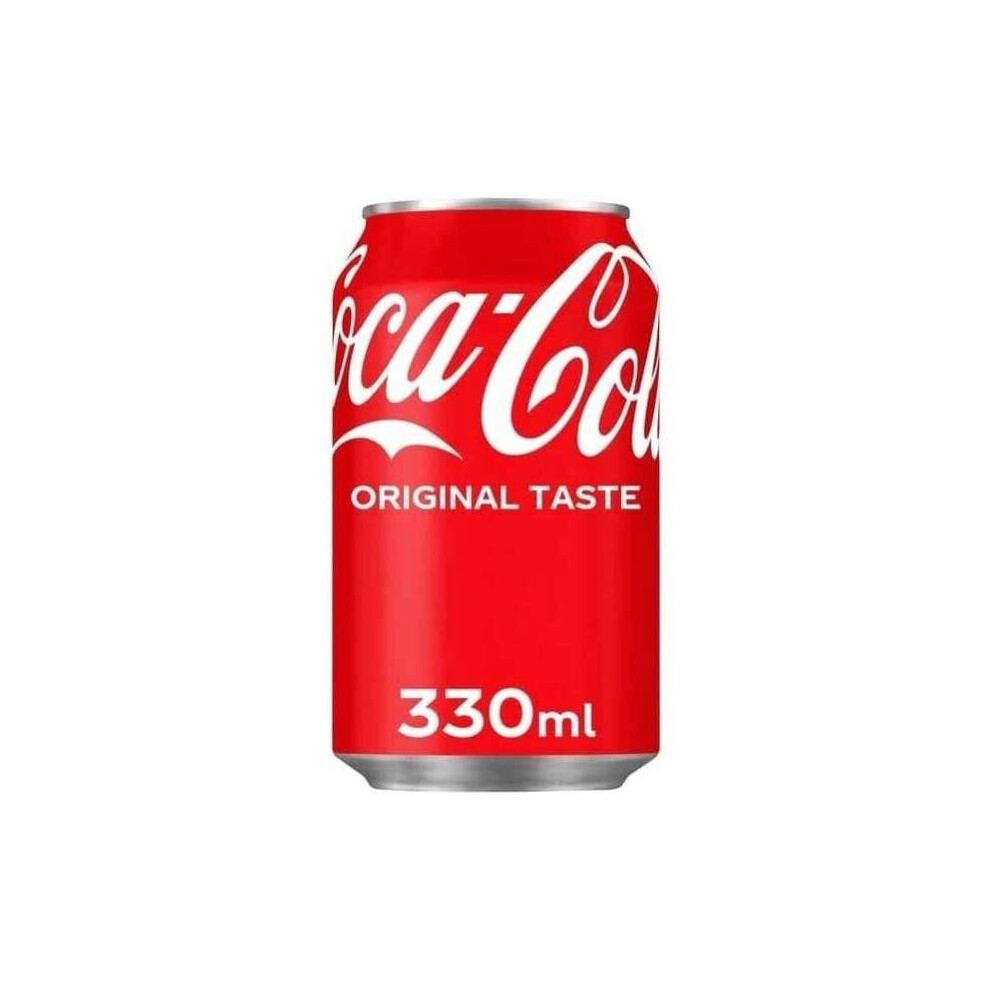 Coca-Cola Original Taste Sparkling Soft Drink, 330 ml