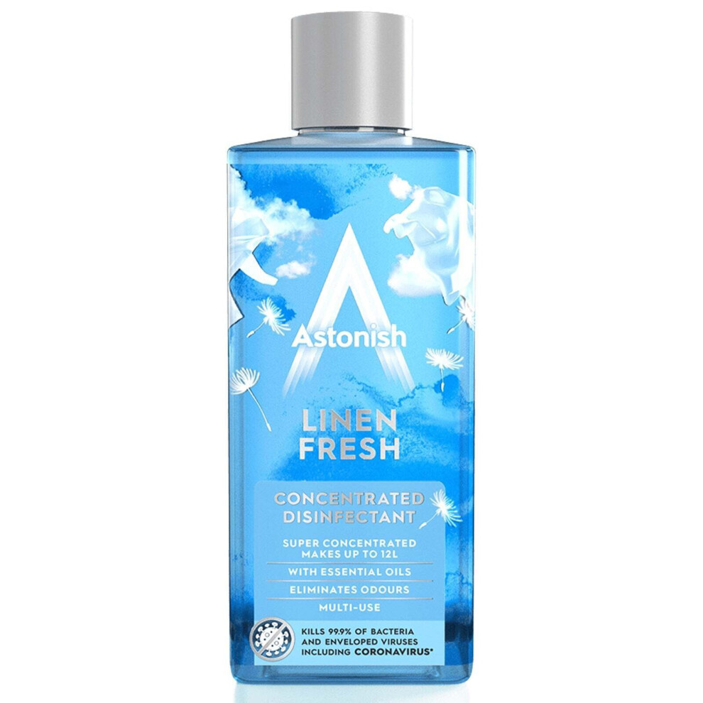 Astonish Concentrated Disinfectant Linen Fresh 300Ml