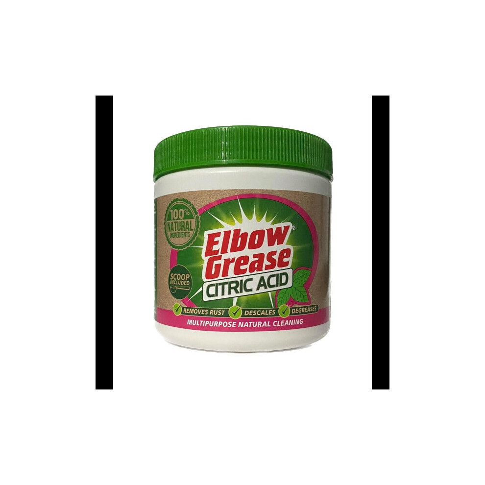 Elbow Grease Citric Acid Limescale Remover Degreaser Multipurpose Cleaner 250G