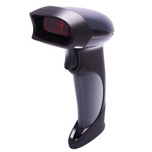 Wireless Barcode Scanner 1D 2.4GHz, USB Barcode Scanner 100m Range Laser Handheld Scanner with 1800 mAh Battery Cordless Handheld Scanner Handheld