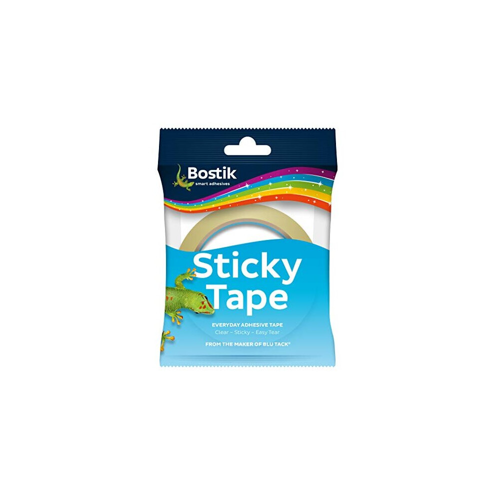 Bostik Sticky Tape Single Easy Tear 24mm x 50m, Transparent
