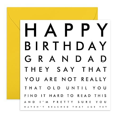 Central 23 Funny Birthday Card For Him Grandad Im Sure You Can