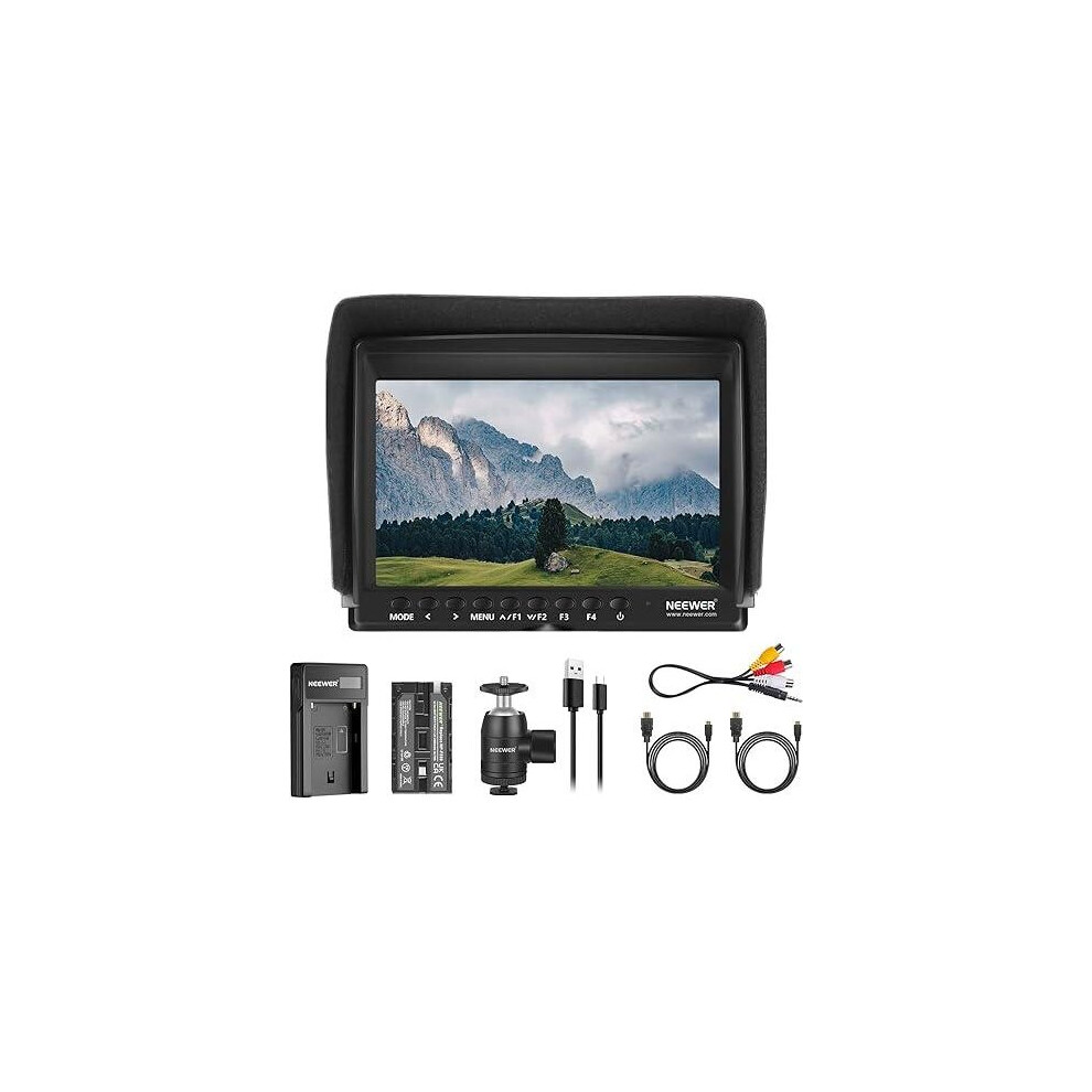 NEEWER F100 7 Inch HD Camera Field Monitor Kit 2