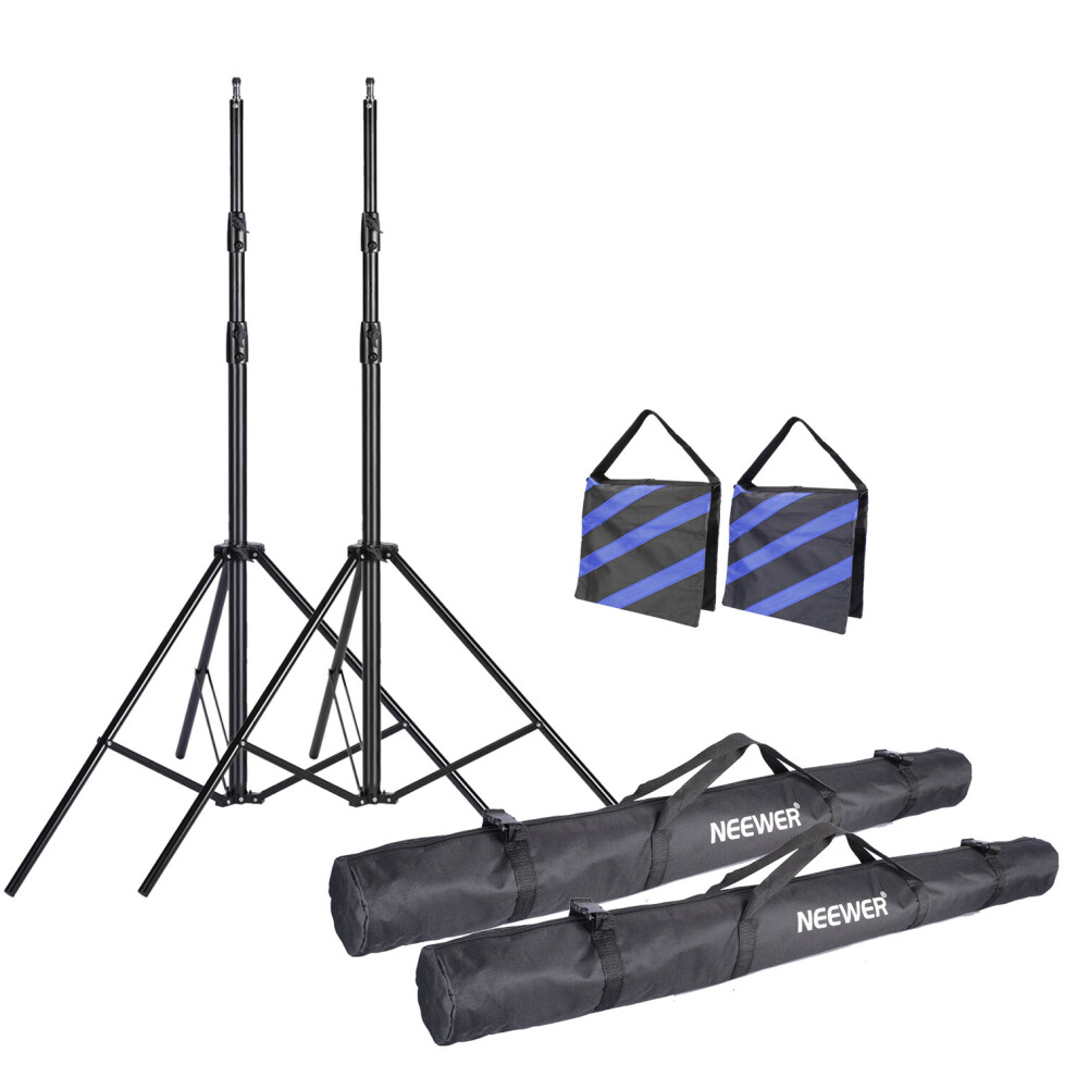 NEEWER 300cm Light Stand Kit 2-Pack