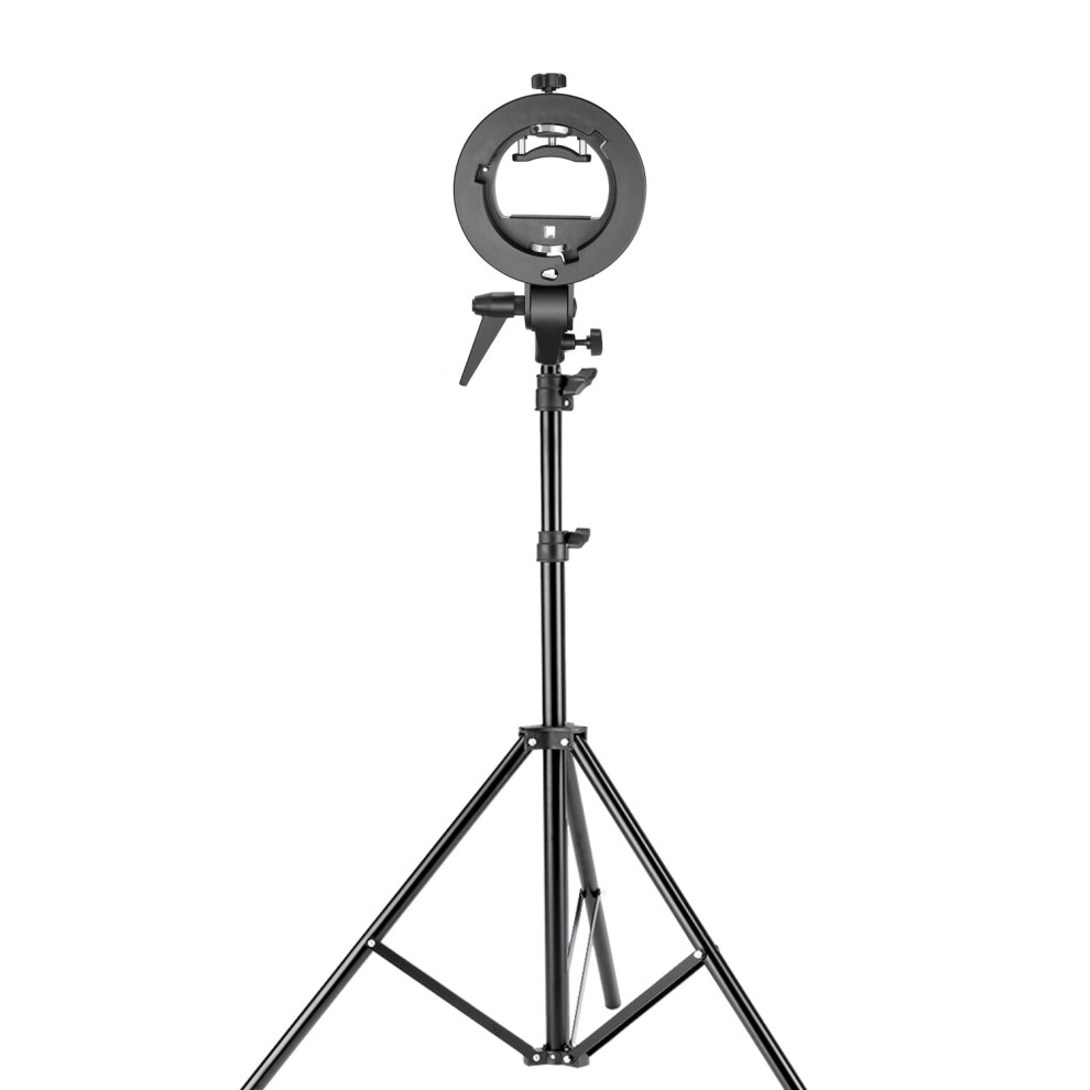 NEEWER Light Stand 190cm with S-Type Speedlite Bracket