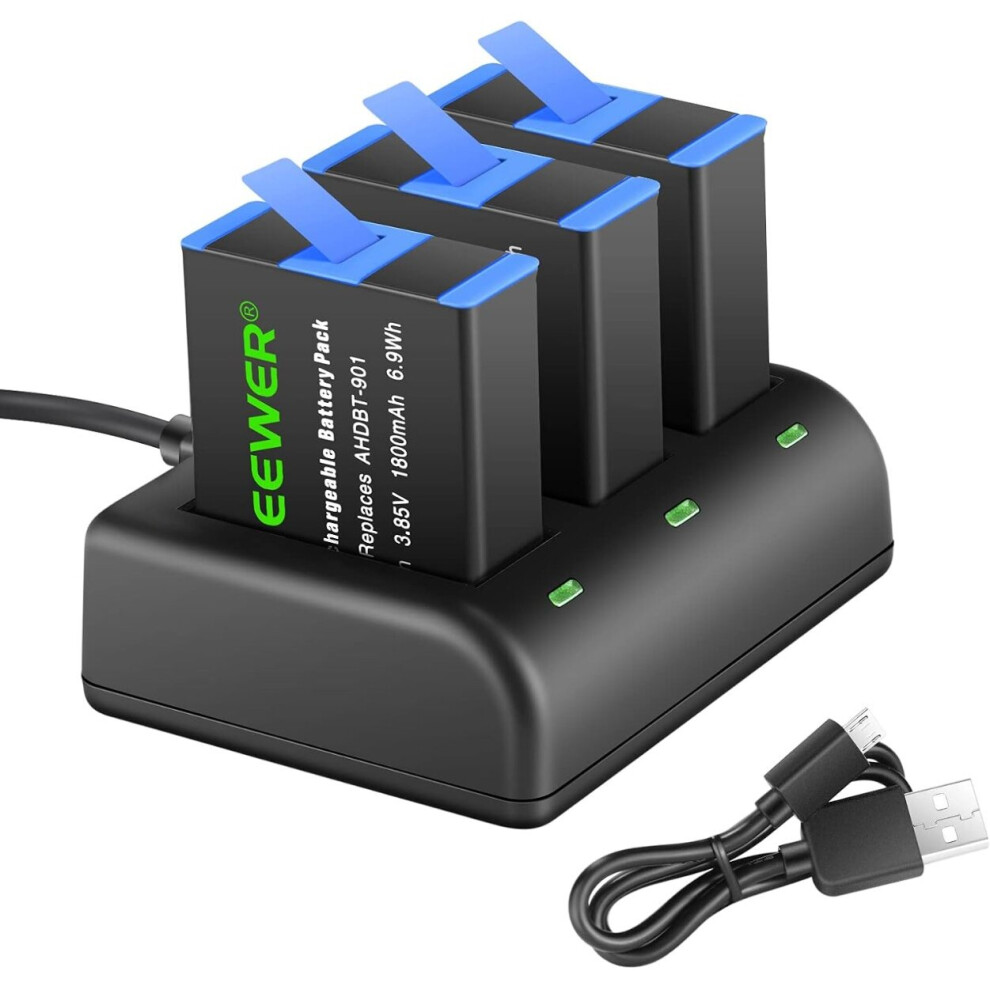 NEEWER Triple Battery Charger Set-for GoPro-Hero