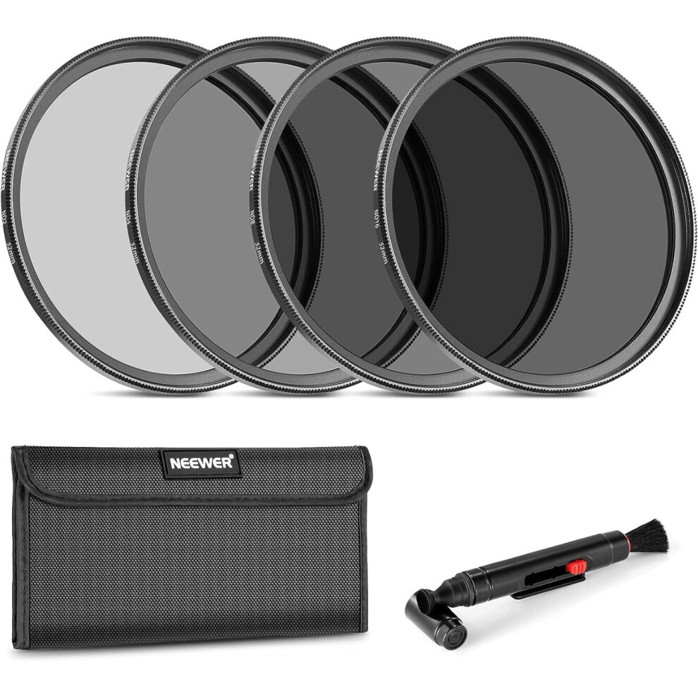 NEEWER ND Lens Filter Kit 52mm