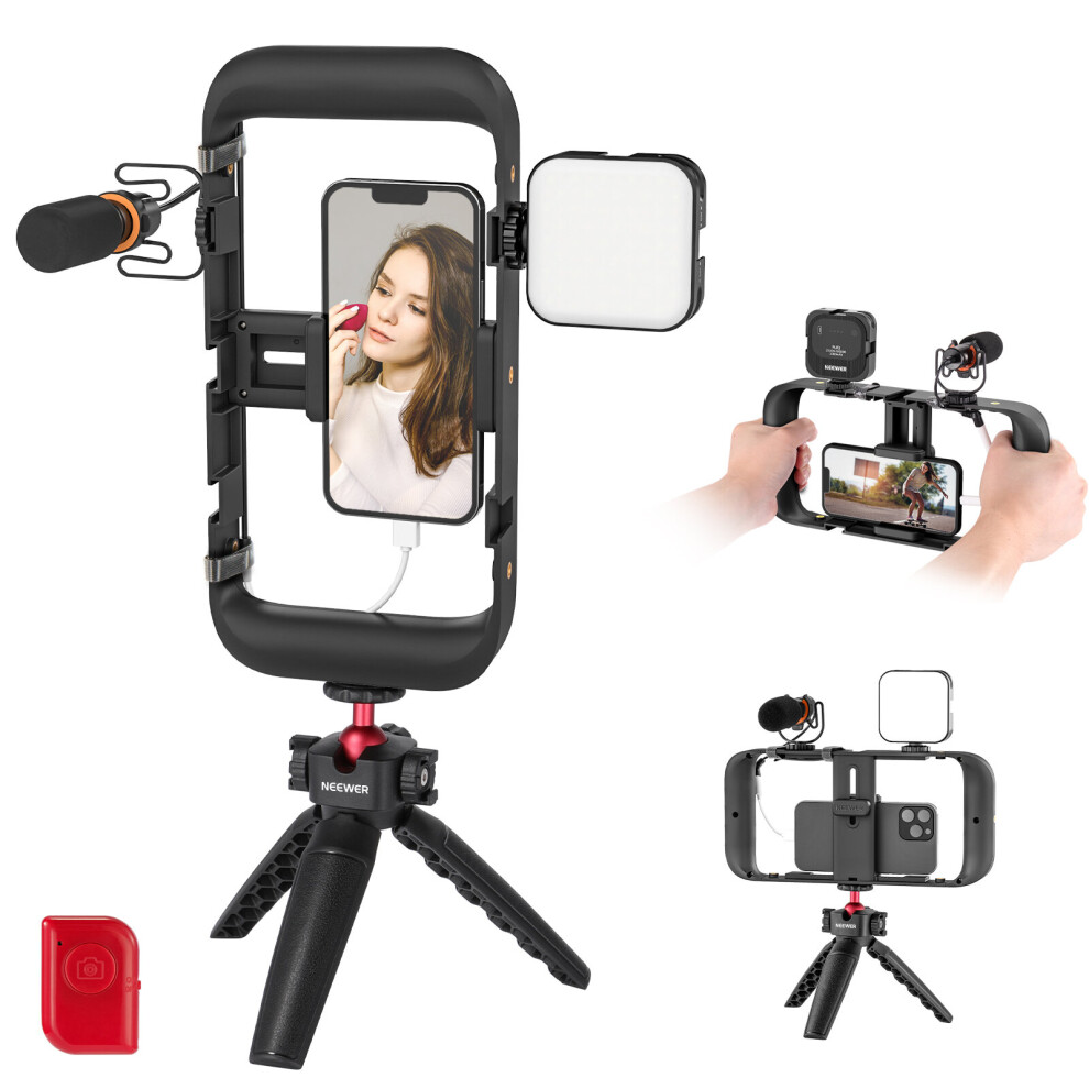 NEEWER PA004 Smartphone Video Cage Rig Kit