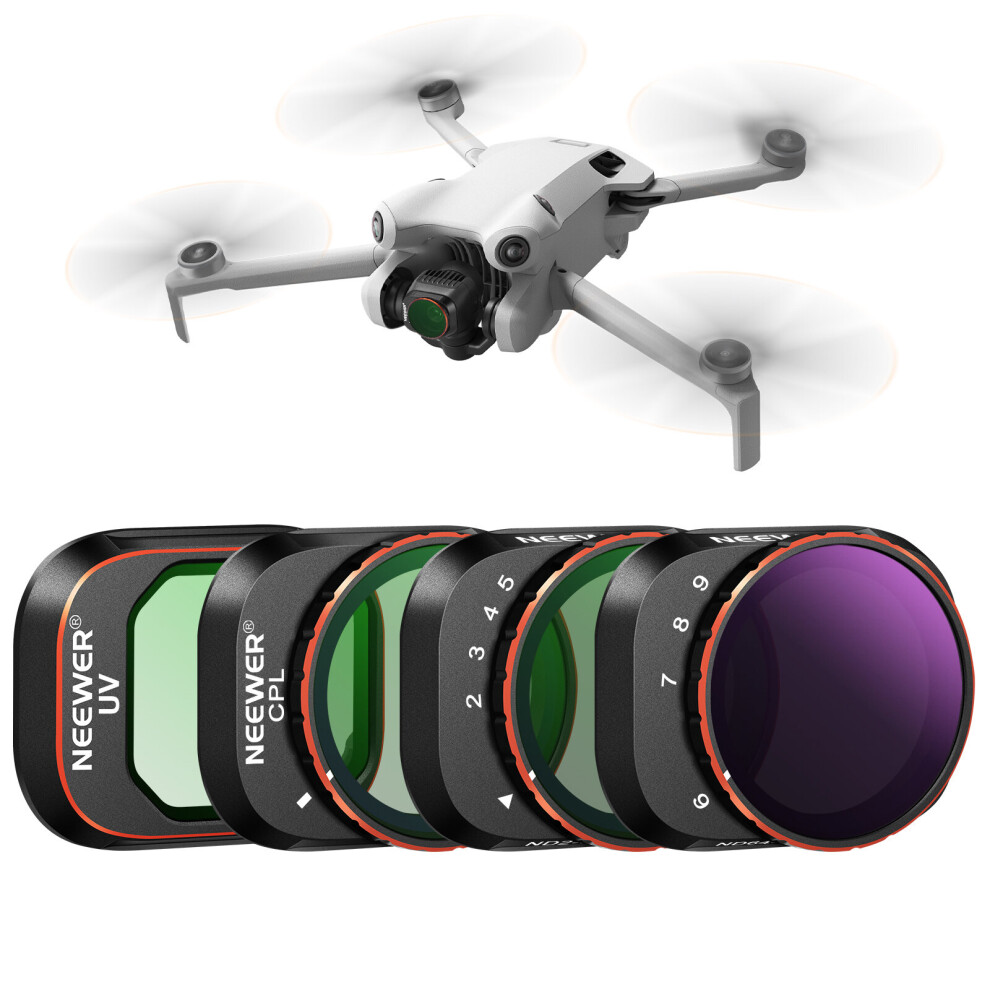 NEEWER 4 Pack Variable ND Filter Kit For DJI Mini 3/Mini 3 Pro