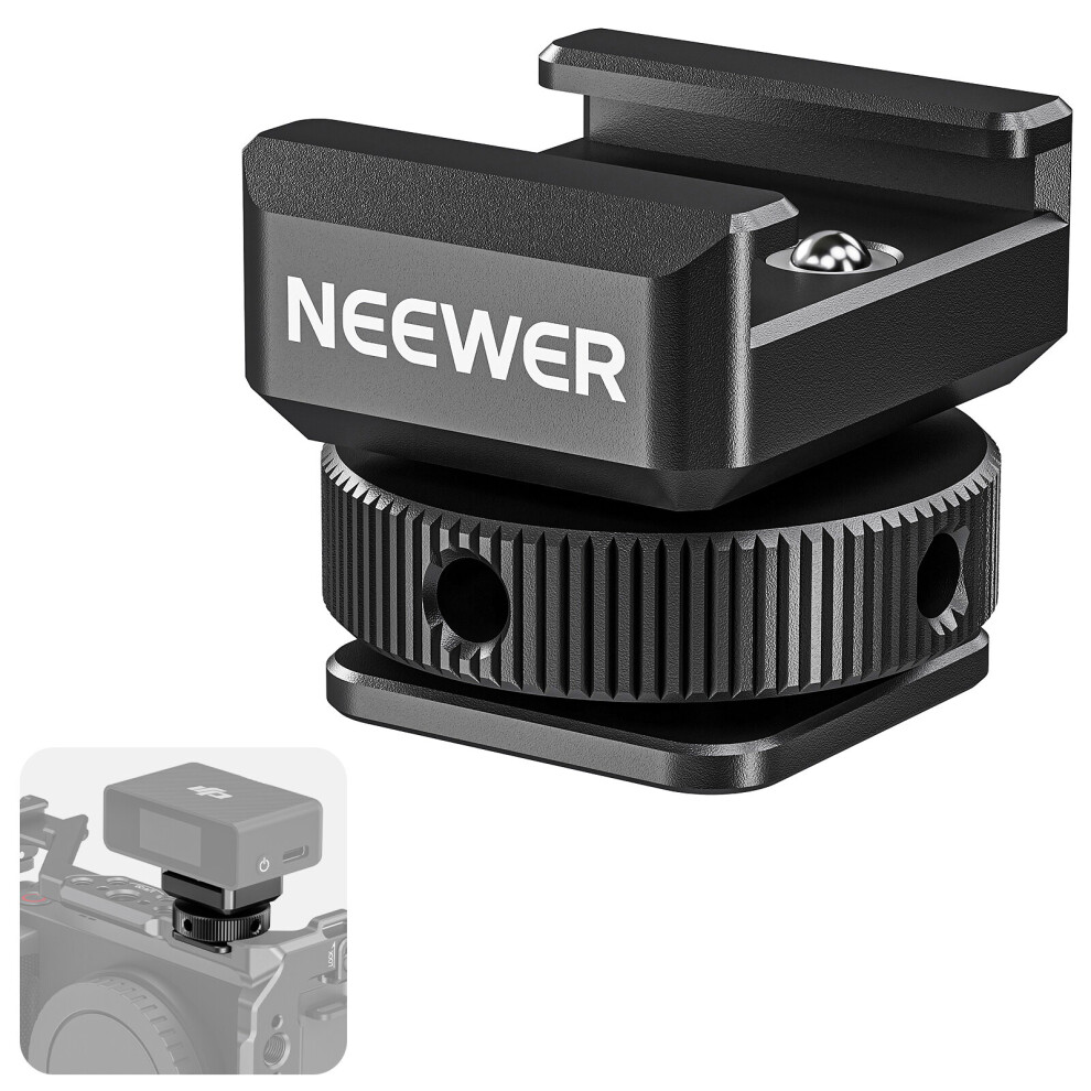 NEEWER UA030 Cold Shoe Mount Adapter For DJI Wireless Microphone