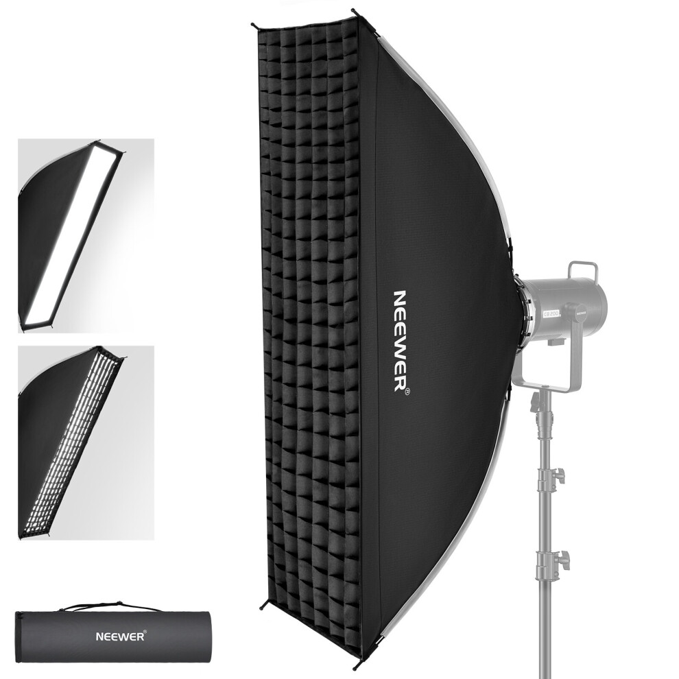 NEEWER Rectangular Softbox 12" x 47"/ 30 x 120cm