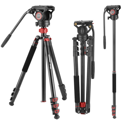 Neewer NEEWER TP72A Fluid Head Video Tripod Monopod