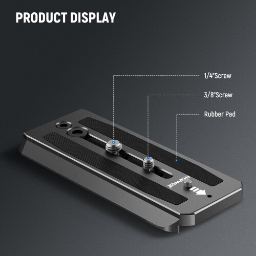 Neewer NEEWER QR5 501PL 504PL Quick Release Plate For Manfrotto 2