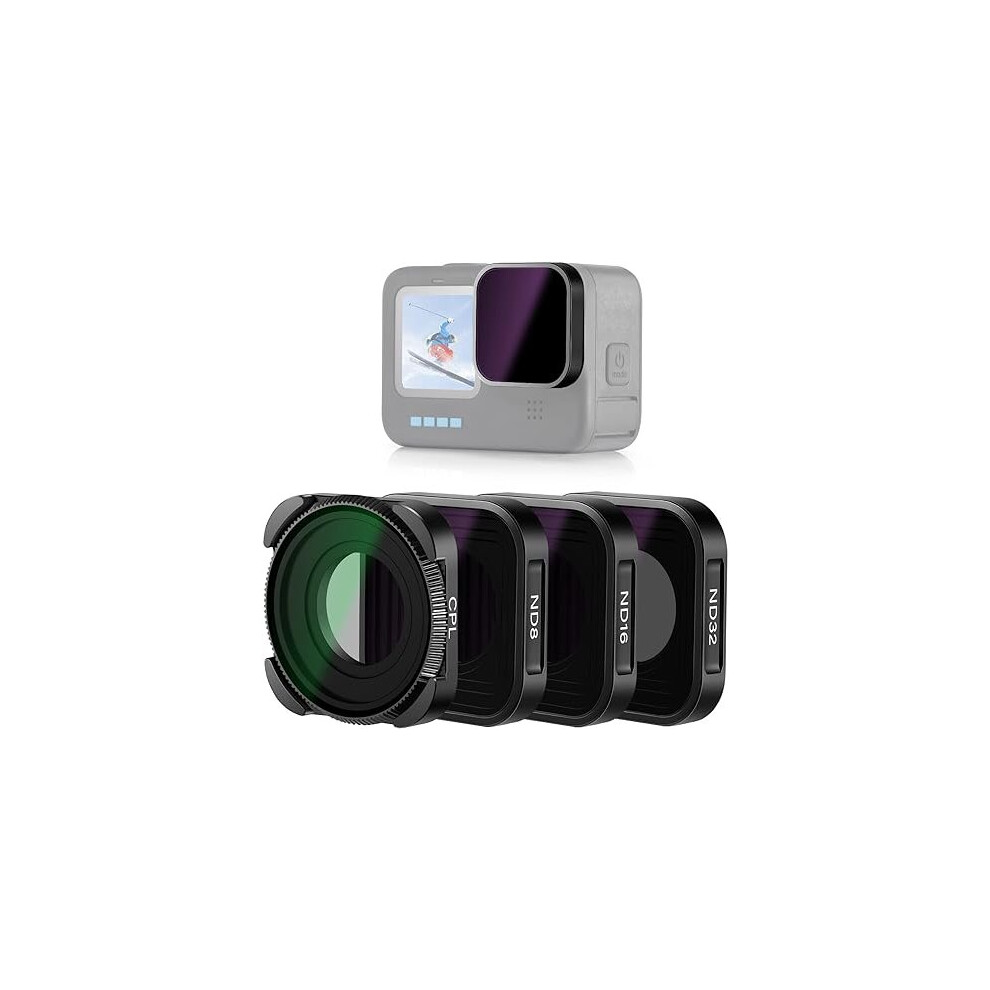 NEEWER ND/CPL Filter Set For GoPro Hero 11/10/9