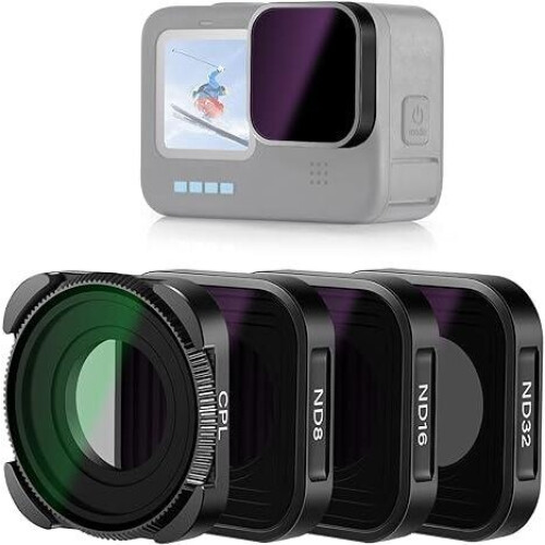 Neewer NEEWER ND/CPL Filter Set For GoPro Hero 11/10/9 1