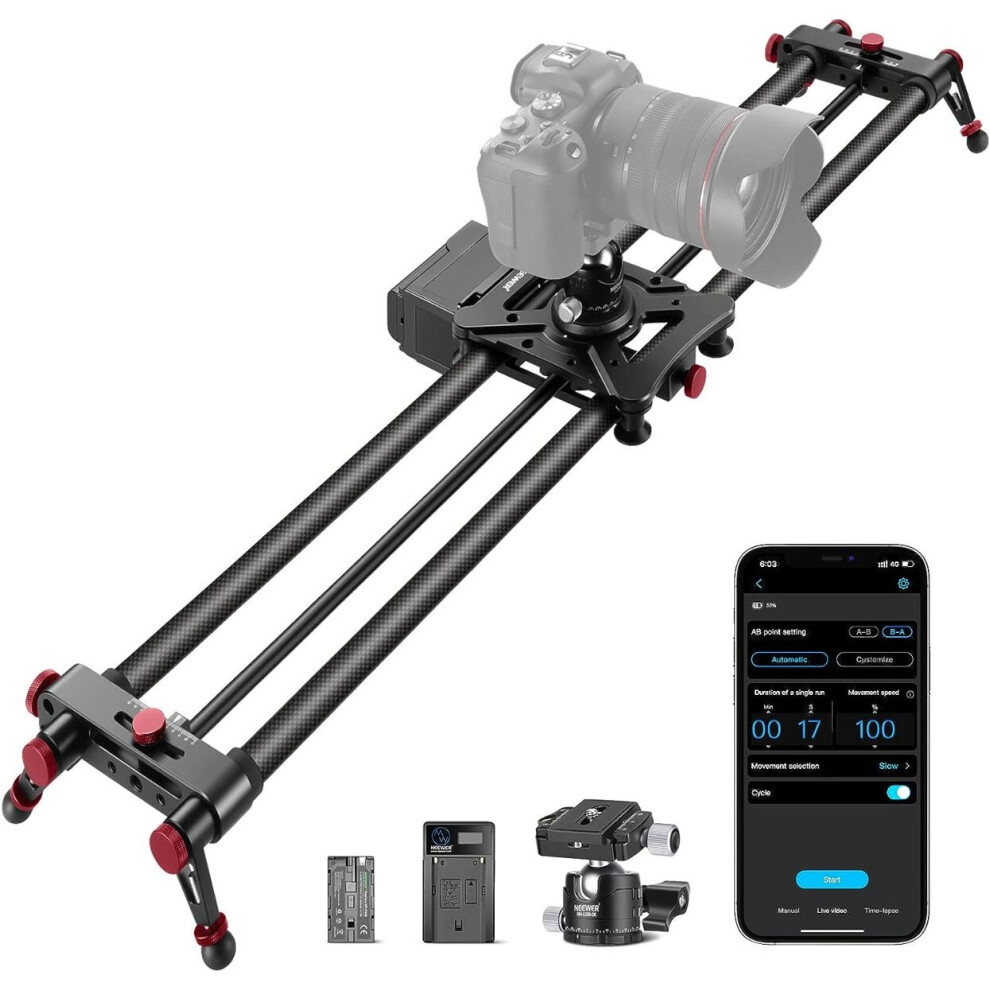 NEEWER ER-100 Motorized Camera Slider