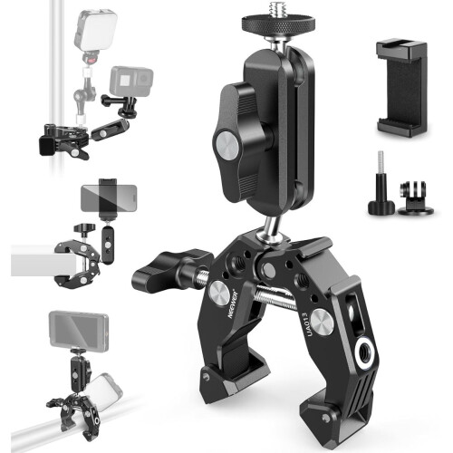 Neewer NEEWER UA013 Super Clamp with Magic Arm