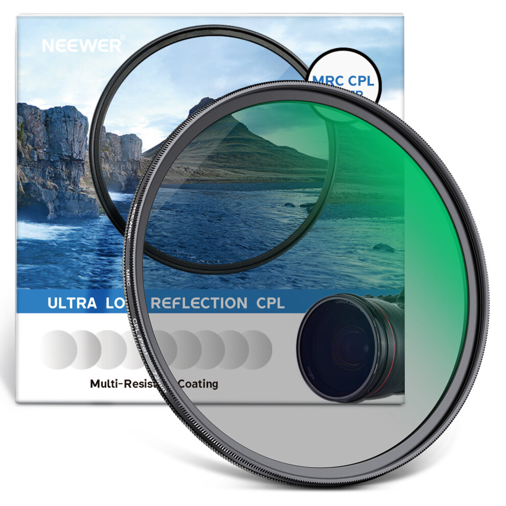 NEEWER Polarizer CPL Lens Filter 72mm