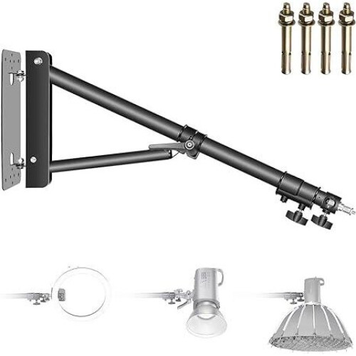 Neewer NEEWER 130cm Wall Mounting Triangle Boom Arm